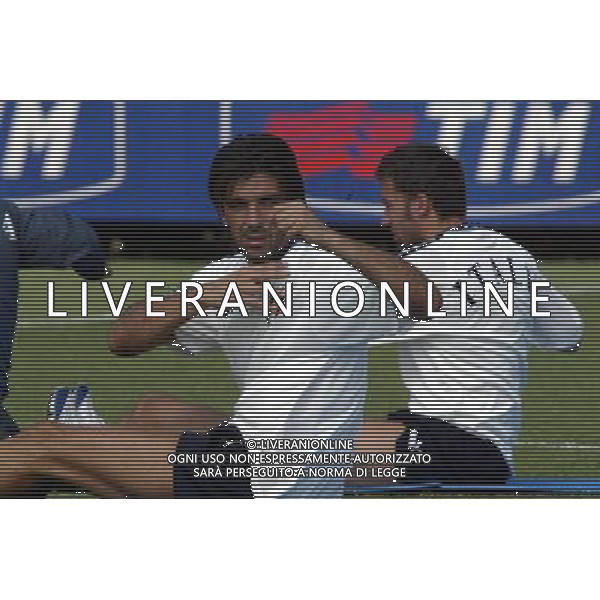 Coverciano (Fi) 02/09/2003 Conferenza Stampa e Allenamento della Nazionale Italiana di calcio Nella foto: Buffon Gianluigi* Ph Gianni Nucci/Aldo Liverani