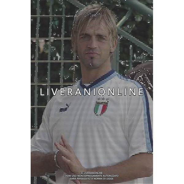 Coverciano (Fi) 02/09/2003 Conferenza Stampa e Allenamento della Nazionale Italiana di calcio Nella foto: Legrottaglie Nicola* Ph Gianni Nucci/Aldo Liverani