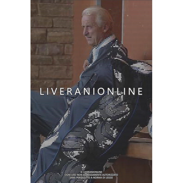 Coverciano (Fi) 02/09/2003 Conferenza Stampa e Allenamento della Nazionale Italiana di calcio Nella foto: Trapattoni Giovanni* Ph Gianni Nucci/Aldo Liverani