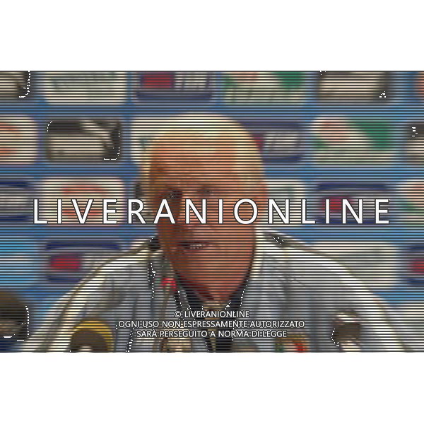 Coverciano (Fi) 02/09/2003 Conferenza Stampa e Allenamento della Nazionale Italiana di calcio Nella foto: Trapattoni Giovanni* Ph Gianni Nucci/Aldo Liverani