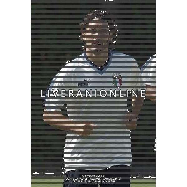 Coverciano (Fi) 02/09/2003 Conferenza Stampa e Allenamento della Nazionale Italiana di calcio Nella foto: Zambrotta Gianluca* Ph Gianni Nucci/Aldo Liverani