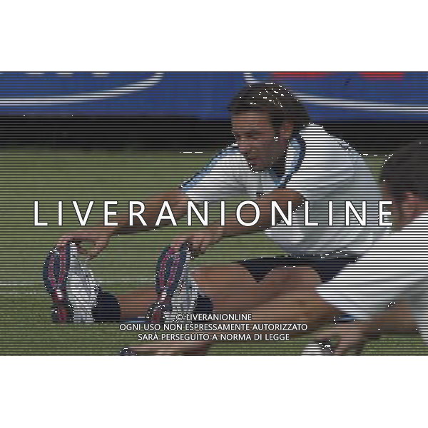 Coverciano (Fi) 02/09/2003 Conferenza Stampa e Allenamento della Nazionale Italiana di calcio Nella foto: Zanetti Cristiano* Ph Gianni Nucci/Aldo Liverani