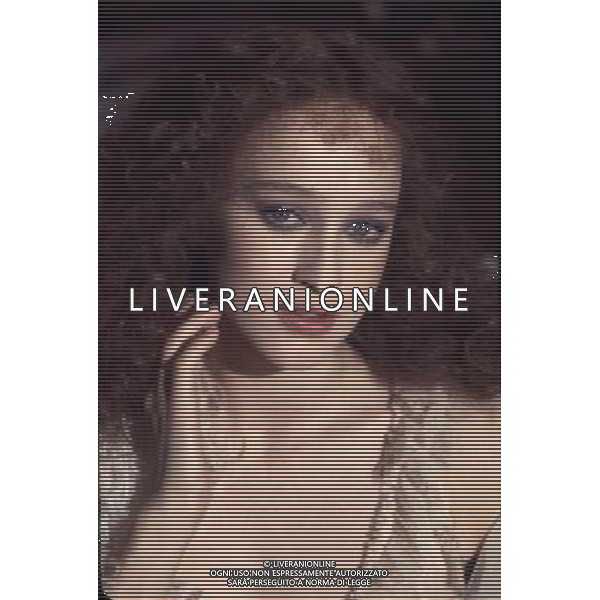 ARCHIVIO GIOVANNI LIVERANI NELLA FOTO ELEONORA GIORGI AGENZIA ALDO LIVERANI