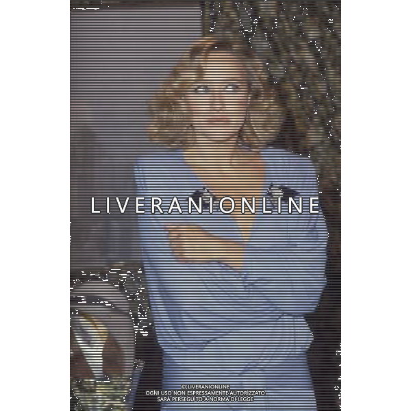 ARCHIVIO GIOVANNI LIVERANI NELLA FOTO ELEONORA GIORGI AGENZIA ALDO LIVERANI