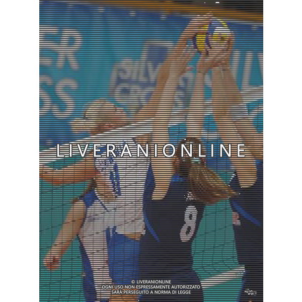 ALASSIO (SV) 18/10/2006 TORNEO PREMONDIALE DI VOLLEY FEMMINILE NAZIONALE SERBIA MONTENEGRO VOLLEY NELLA FOTO CITAKOVIC VESNA PH GIGI ARCAINI/AG. ALDO LIVERANI