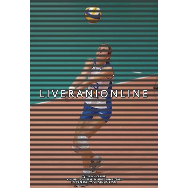 ALASSIO (SV) 18/10/2006 TORNEO PREMONDIALE DI VOLLEY FEMMINILE NAZIONALE SERBIA MONTENEGRO VOLLEY NELLA FOTO NIKOLIC JELENA PH GIGI ARCAINI/AG. ALDO LIVERANI