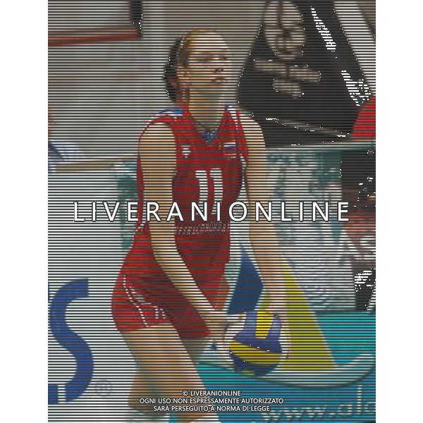 ALASSIO (SV) 18/10/2006 TORNEO PREMONDIALE DI VOLLEY FEMMINILE NAZIONALE RUSSA VOLLEY NELLA FOTO GAMOVA EKATERINA PH GIGI ARCAINI/AG. ALDO LIVERANI