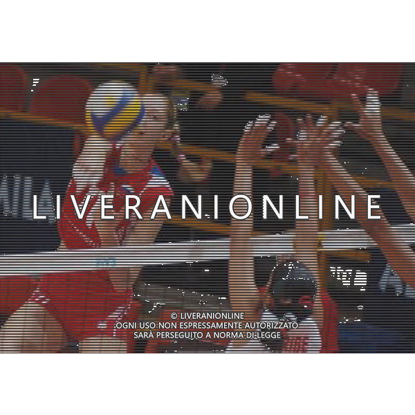 ALASSIO (SV) 18/10/2006 TORNEO PREMONDIALE DI VOLLEY FEMMINILE NAZIONALE RUSSA VOLLEY NELLA FOTO GAMOVA EKATERINA PH GIGI ARCAINI/AG. ALDO LIVERANI