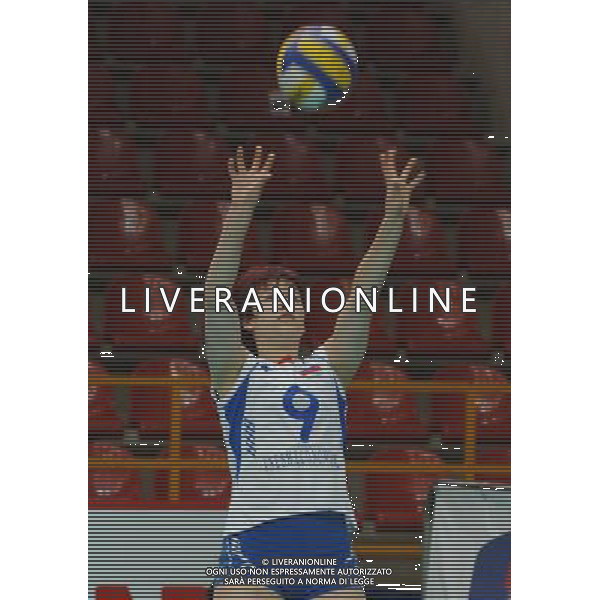 ALASSIO (SV) 18/10/2006 TORNEO PREMONDIALE DI VOLLEY FEMMINILE NAZIONALE RUSSA VOLLEY NELLA FOTO KRYUCHKOVA SVETLANA PH GIGI ARCAINI/AG. ALDO LIVERANI