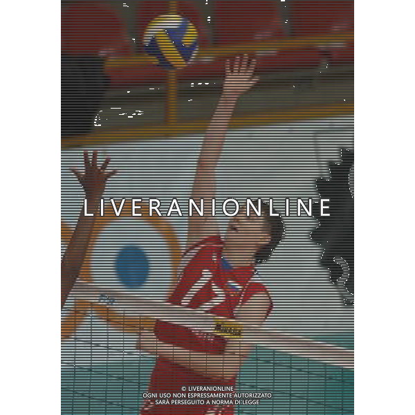 ALASSIO (SV) 18/10/2006 TORNEO PREMONDIALE DI VOLLEY FEMMINILE NAZIONALE RUSSA VOLLEY NELLA FOTO KULIKOVA NATALIA PH GIGI ARCAINI/AG. ALDO LIVERANI