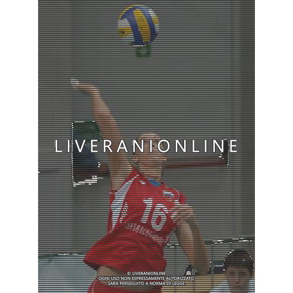 ALASSIO (SV) 18/10/2006 TORNEO PREMONDIALE DI VOLLEY FEMMINILE NAZIONALE RUSSA VOLLEY NELLA FOTO MERKULOVA YULIA PH GIGI ARCAINI/AG. ALDO LIVERANI