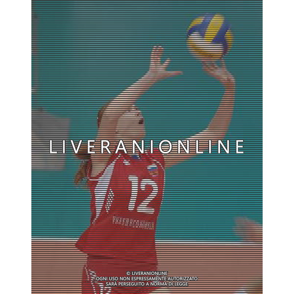 ALASSIO (SV) 18/10/2006 TORNEO PREMONDIALE DI VOLLEY FEMMINILE NAZIONALE RUSSA VOLLEY NELLA FOTO SHESHENINA MARINA PH GIGI ARCAINI/AG. ALDO LIVERANI