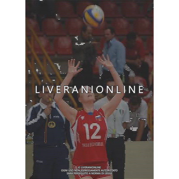 ALASSIO (SV) 18/10/2006 TORNEO PREMONDIALE DI VOLLEY FEMMINILE NAZIONALE RUSSA VOLLEY NELLA FOTO SHESHENINA MARINA PH GIGI ARCAINI/AG. ALDO LIVERANI