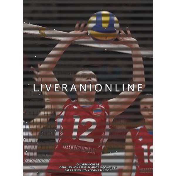ALASSIO (SV) 18/10/2006 TORNEO PREMONDIALE DI VOLLEY FEMMINILE NAZIONALE RUSSA VOLLEY NELLA FOTO SHESHENINA MARINA PH GIGI ARCAINI/AG. ALDO LIVERANI