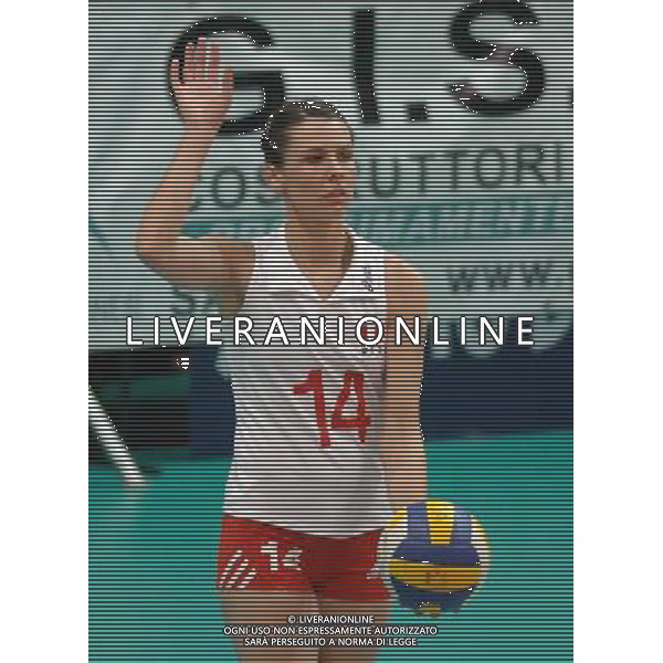 ALASSIO (SV) 18/10/2006 TORNEO PREMONDIALE DI VOLLEY FEMMINILE NAZIONALE PERU\' VOLLEY NELLA FOTO KELDIBEKOVA ELENA PH GIGI ARCAINI/AG. ALDO LIVERANI