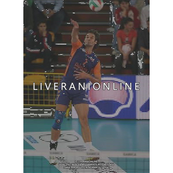 Acqua Paradiso Volley Montichiari(bs) 15/10/2006 Campionato di pallavolo A1 nella foto Jeroncic Gregor Ph Filippo venezia-ag. aldo liverani
