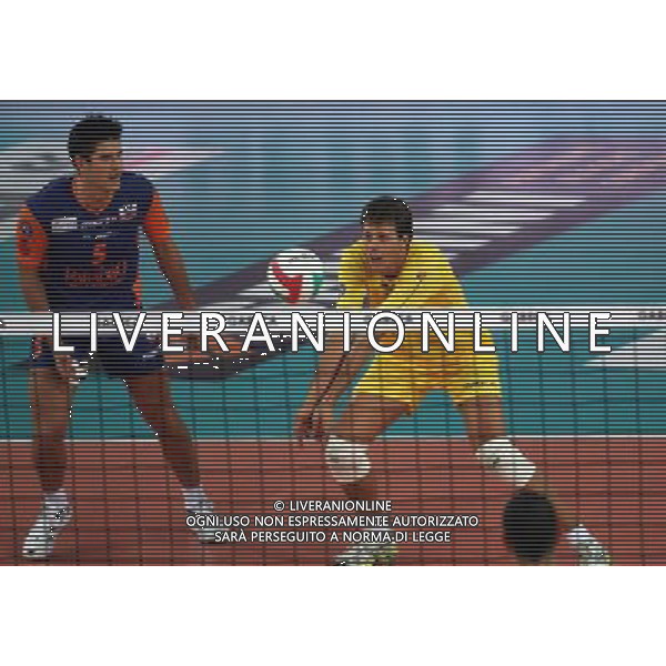 Acqua Paradiso Volley Montichiari(bs) 15/10/2006 Campionato di pallavolo A1 nella foto rinaldi pietro Ph Filippo venezia-ag. aldo liverani