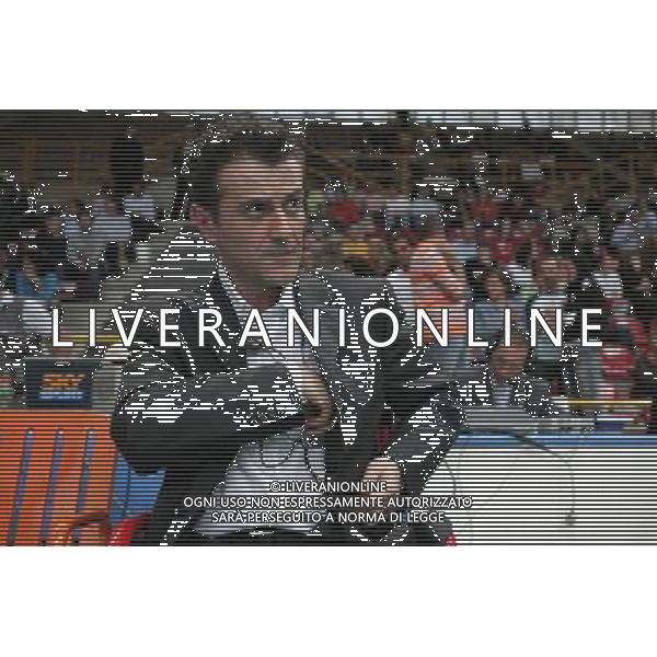 Marmi Lanza Verona - M. Roma Volley 14/10/2006 Campionato di pallavolo A1 nella foto Angelo Lorenzetti allenatore verona Ph romano p/ag. aldo liverani