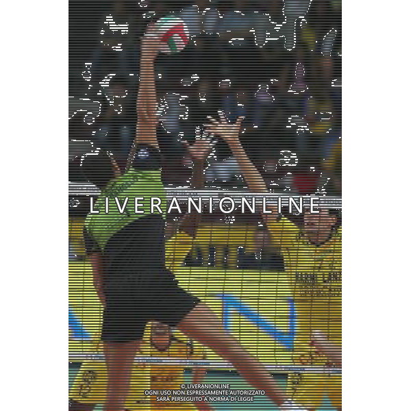 Marmi Lanza Verona - M. Roma Volley 14/10/2006 Campionato di pallavolo A1 nella foto Luigi Mastrangelo Ph romano p/ag. aldo liverani