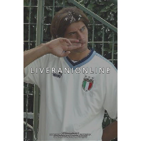 Coverciano (Fi) 02/09/03 Allenamento della Nazionale italiana di Calcio Nella foto: Tacchinardi Alessio Ph Gianni Nucci/Aldo Liverani