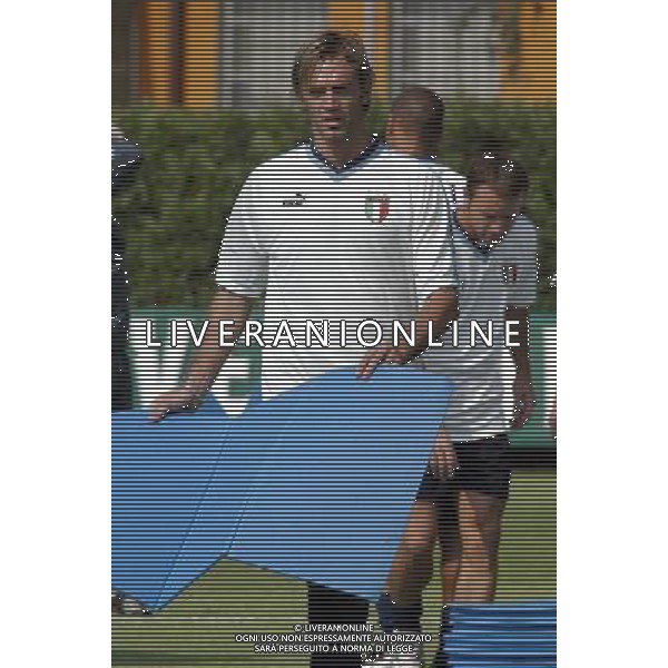 Coverciano (Fi) 02/09/03 Allenamento della Nazionale italiana di Calcio Nella foto: Legrottaglie Nicola Ph Gianni Nucci/Aldo Liverani