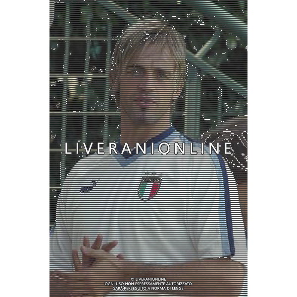 Coverciano (Fi) 02/09/03 Allenamento della Nazionale italiana di Calcio Nella foto: Legrottaglie Nicola Ph Gianni Nucci/Aldo Liverani