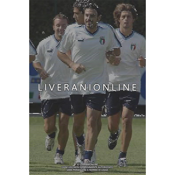 Coverciano (Fi) 02/09/03 Allenamento della Nazionale italiana di Calcio Nella foto: Fiore Stefano* Ph Gianni Nucci/Aldo Liverani