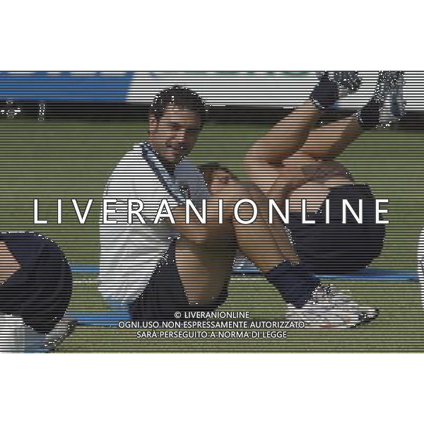 Coverciano (Fi) 02/09/03 Allenamento della Nazionale italiana di Calcio Nella foto: Fiore Stefano* Ph Gianni Nucci/Aldo Liverani