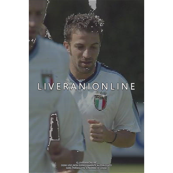 Coverciano (Fi) 02/09/03 Allenamento della Nazionale italiana di Calcio Nella foto: Del Piero Alessandro* Ph Gianni Nucci/Aldo Liverani
