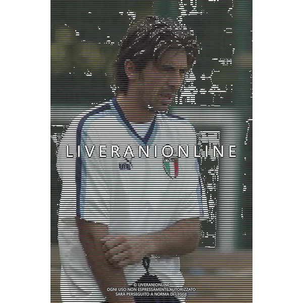 Coverciano (Fi) 02/09/03 Allenamento della Nazionale italiana di Calcio Nella foto: Buffon Gianluigi* Ph Gianni Nucci/Aldo Liverani