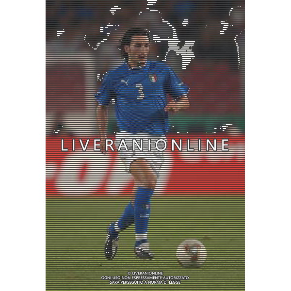 Nazionale italiana calcio 2003/04 nella foto Zambrotta Gianluca foto Marco Luzzani/Ag Aldo Liverani s.a.s.