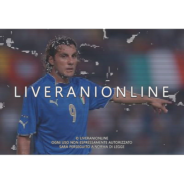 Nazionale italiana calcio 2003/04 nella foto Vieri Christian foto Marco Luzzani/Ag Aldo Liverani s.a.s.