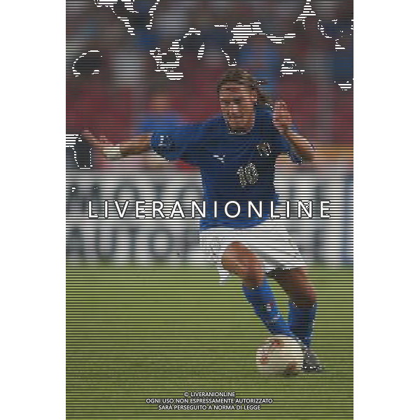 Nazionale italiana calcio 2003/04 nella foto Totti Francesco foto Marco Luzzani/Ag Aldo Liverani s.a.s.