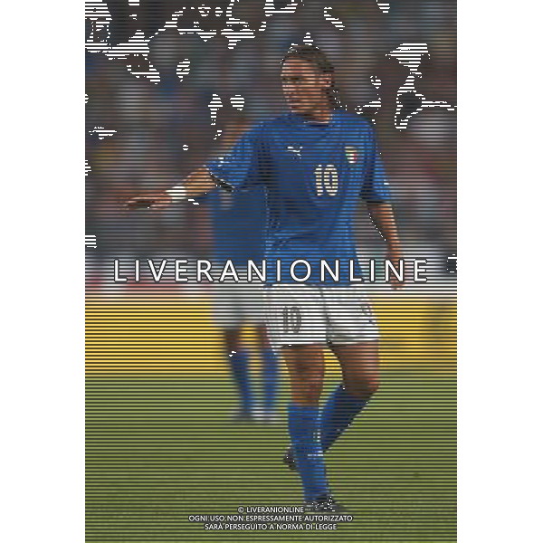 Nazionale italiana calcio 2003/04 nella foto Totti Francesco foto Marco Luzzani/Ag Aldo Liverani s.a.s.