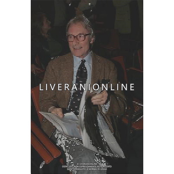MILANO 6/11/2006 PALAZZO MEZZANOTTE PIAZZA AFFARI, 6 PRSENTAZIONE DELLA NUOVA EDIZIONE DE \'LA STAMPA\' NELLA FOTO VITTORIO FELTRI FOTO ROMANO/AG ALDO LIVERANI