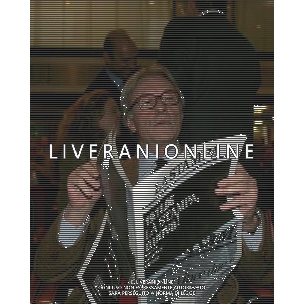 MILANO 6/11/2006 PALAZZO MEZZANOTTE PIAZZA AFFARI, 6 PRSENTAZIONE DELLA NUOVA EDIZIONE DE \'LA STAMPA\' NELLA FOTO VITTORIO FELTRI FOTO ROMANO/AG ALDO LIVERANI
