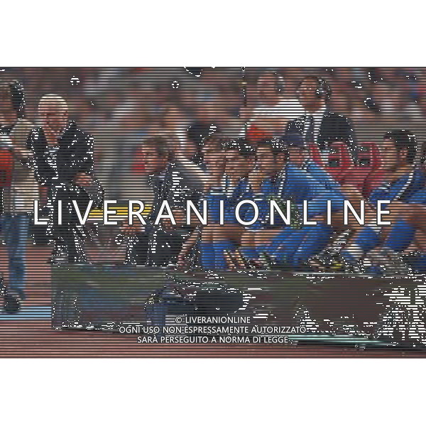 Nazionale italiana calcio 2003/04 nella foto Panchina Italia foto Marco Luzzani/Ag Aldo Liverani s.a.s.