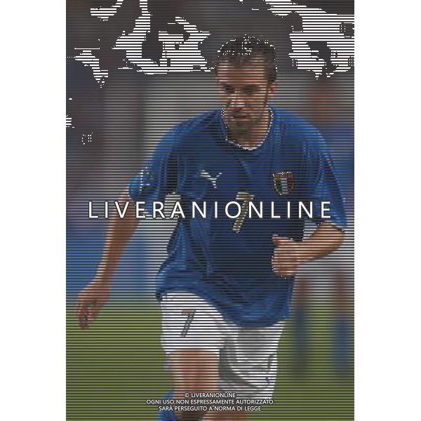 Nazionale italiana calcio 2003/04 nella foto Del Piero Alessandro foto Marco Luzzani/Ag Aldo Liverani s.a.s.