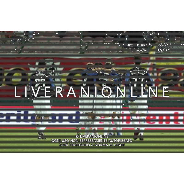 Messina 09/11/2006 Coppa Italia tim cup MESSINA-INTER nella foto esultanza Inter foto LIVERANI
