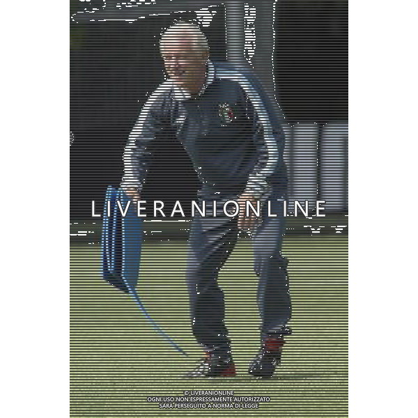 Coverciano (Fi) Allenamento della Nazionale italiana di Calcio Nella foto: Trapattoni Giovanni. Ph Gianni Nucci/Aldo Liverani