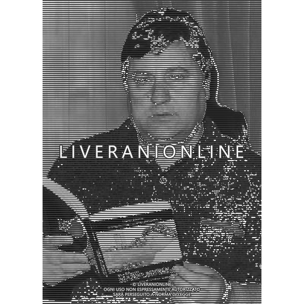 Mario Merola cantante-attore napoletano ph archivio giovanni liverani/agenzia aldo liverani