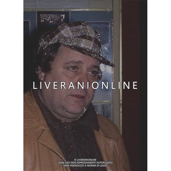 Mario Merola cantante-attore napoletano nel 1979 ph archivio giovanni liverani/agenzia aldo liverani