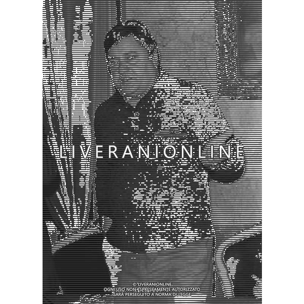 Mario Merola cantante-attore napoletano ph archivio giovanni liverani/agenzia aldo liverani