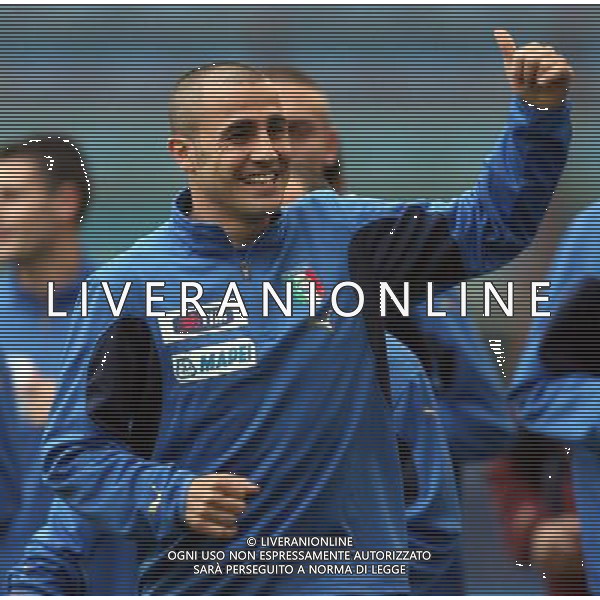 Milano 13/11/2006 stadio G. Meazza raduno nazionale italiana gioco calcio nella foto cannavaro fabio ph andry/ag aldo liverani s.a.s.