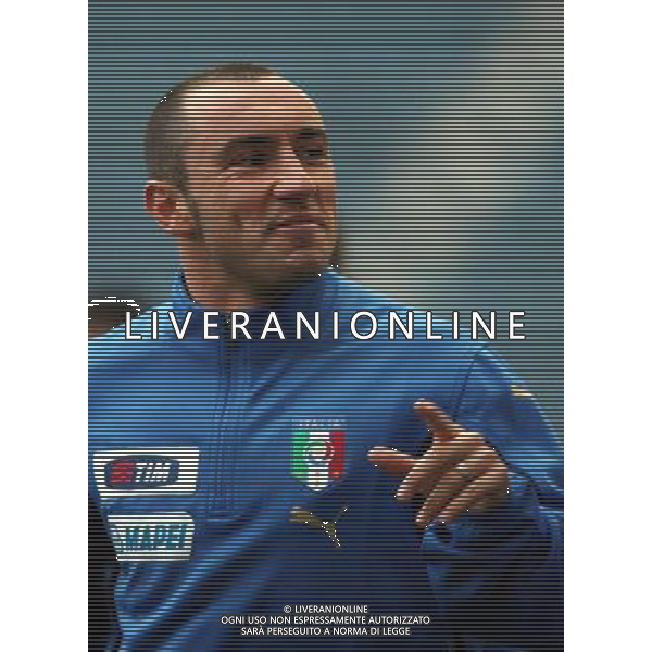 Milano 13/11/2006 stadio G. Meazza raduno nazionale italiana gioco calcio nella foto brocchi cristian ph andry/ag aldo liverani s.a.s.