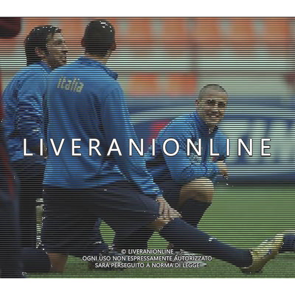 Milano 13/11/2006 stadio G. Meazza raduno nazionale italiana gioco calcio nella foto cannavaro fabio ph andry/ag aldo liverani s.a.s.