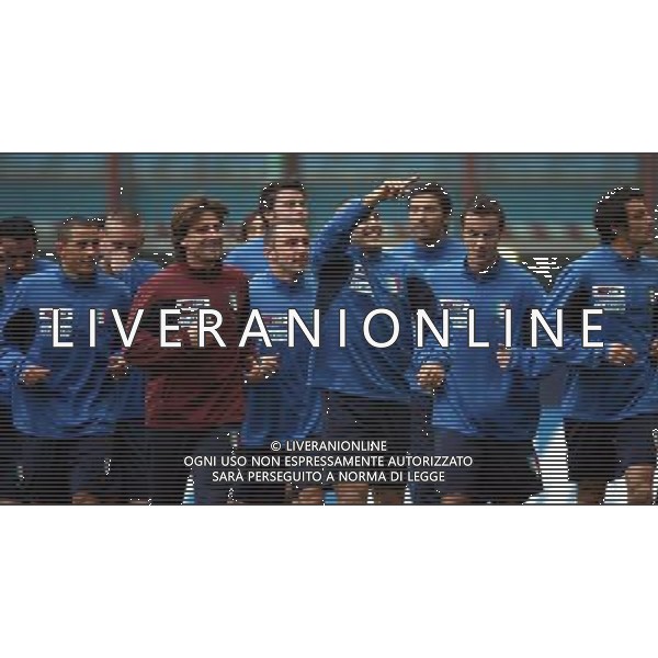 Milano 13/11/2006 stadio G. Meazza raduno nazionale italiana gioco calcio nella foto gruppo ph andry/ag aldo liverani s.a.s.