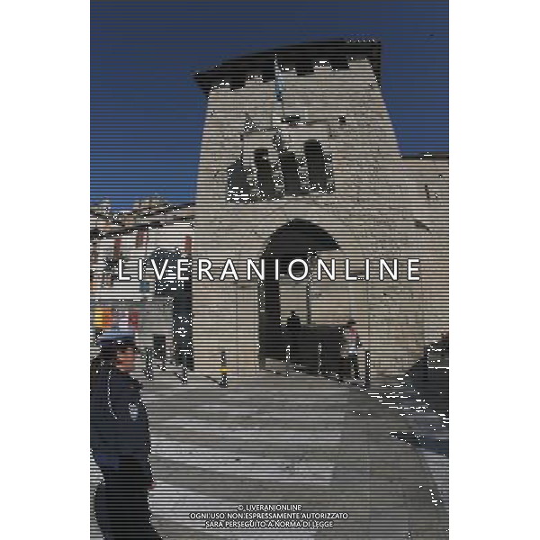 SAN MARINO NELLA FOTO LA ROCCA DI SAN MARINO IFC-AGENZIA ALDO LIVERANI