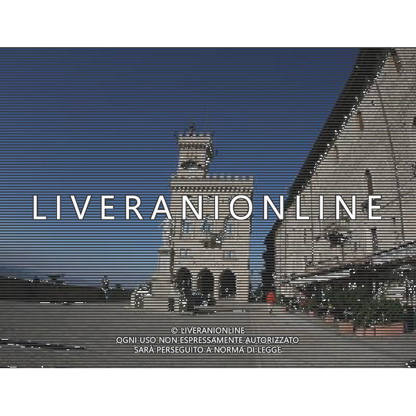 SAN MARINO NELLA FOTO IL PALAZZO DEL GOVERNO DI SAN MARINO IFC-AGENZIA ALDO LIVERANI