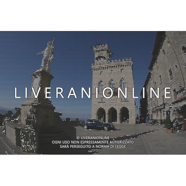 SAN MARINO NELLA FOTO IL PALAZZO DEL GOVERNO DI SAN MARINO IFC-AGENZIA ALDO LIVERANI